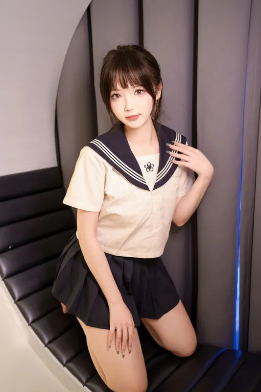雪晴Astra – NO.092 牛奶丝透明黏滑体操服 2